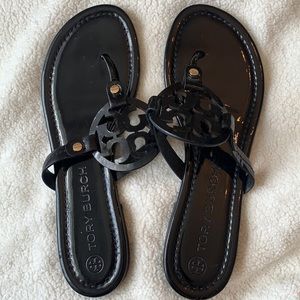 Tory Burch Miller Sandals Black